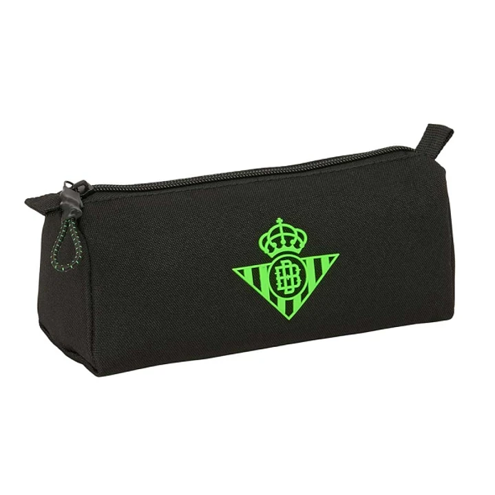 Safta Real Betis Balompie Portatodo - 1 Compartimento con Cremallera - 21x8x7cm - Color Negro y Verde 1