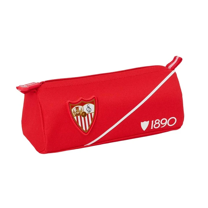 Safta Sevilla FC Portatodo - 1 Compartimento con Cremallera - 21x8x7cm - Color Rojo 1