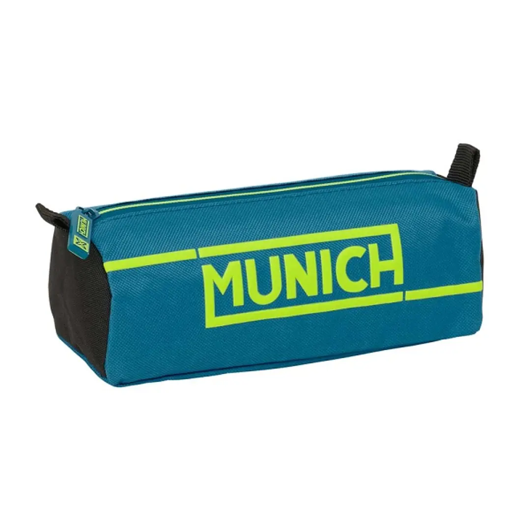 Safta Munich Land Portatodo - Cremallera - 1.20L - 210x70x80mm - Color Azul Oscuro 1