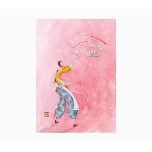 Pictura Gaëlle Boissonnard Cuaderno A5 Grapado - 15x21cm - 48 Paginas con Lineas - Papel con Certificacion FSC