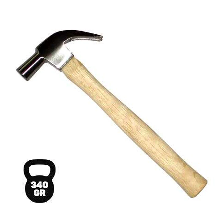 Blim Martillo de Carpintero - Peso 340 Gr - Golpes Precisos y Potentes - Mango de Madera 1