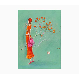 Pictura Gaëlle Boissonnard Cuaderno A5 Grapado - 15x21cm - 48 Paginas con Lineas - Papel con Certificacion FSC