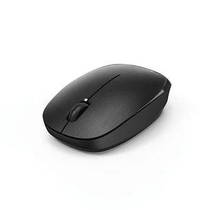 Hama WM-110 Raton Optico Inalambrico 1000dpi - 3 Botones - Rango 10m - USB-A RF 2.4GHz - Uso Ambidiestro - 6x3.1x10.5cm - Color Negro