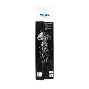 Milan Art Lapices Dibujo - Mina Gruesa Blanca - Redondo de 4mm - Color Blanco