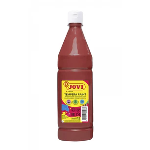 Jovi Tempera Paint Tempera Liquida 1000ml - Base Agua - Lista para Usar - Alto Poder Cubriente - Secado Rapido - Excelente Rendimiento - Facil Aplicac