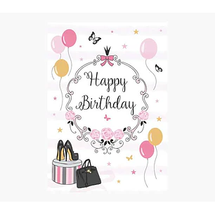 Pictura Tarjeta Zig-Zag - 16x16cm - Tematica Fiesta - Tarjeta Triptica sin Envoltorio - Incluye Sobre Blanco - Papel con Certificacion FSC