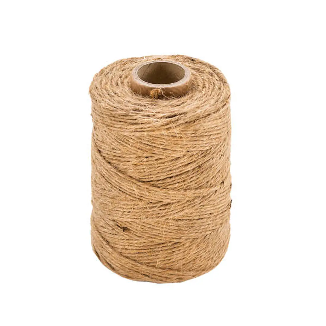 Dohe Bobina de Cuerda de Yute - 160 Metros - 3 Cabos - 200g - Especial para Paqueteria 1