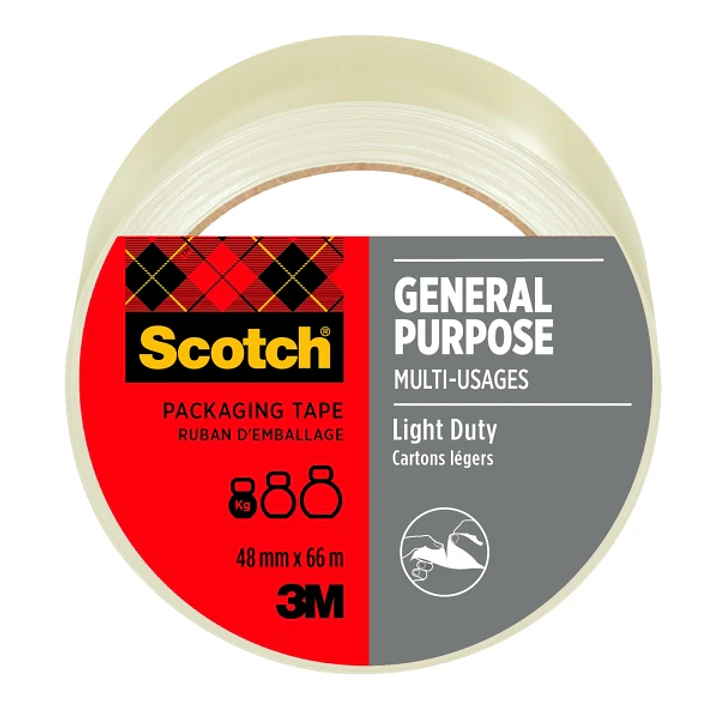 Scotch Precinto de Embalaje - 48mm x 66m - Color Transparente 1