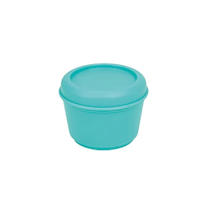 Milan Sunset Fiambrera Hermetica Redonda de 0.25L - Libre de BPA - Tapa de Rosca - Apto para Microondas, Lavavajillas y Congelador - 10x7cm - Color Tu