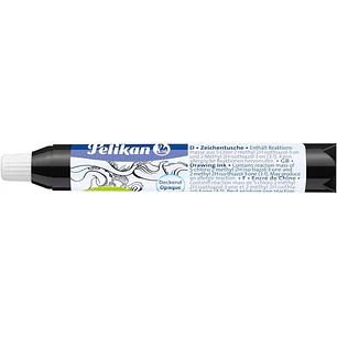 Pelikan Tinta China Pipeta - Ideal para Dibujo y Caligrafia - Resistente al Agua - Secado Rapido - Color Negro