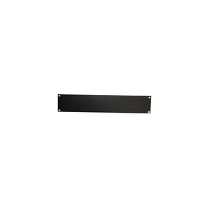 WP Tapa Delantera para Armario 2U - 490x15x100mm - Color Negro