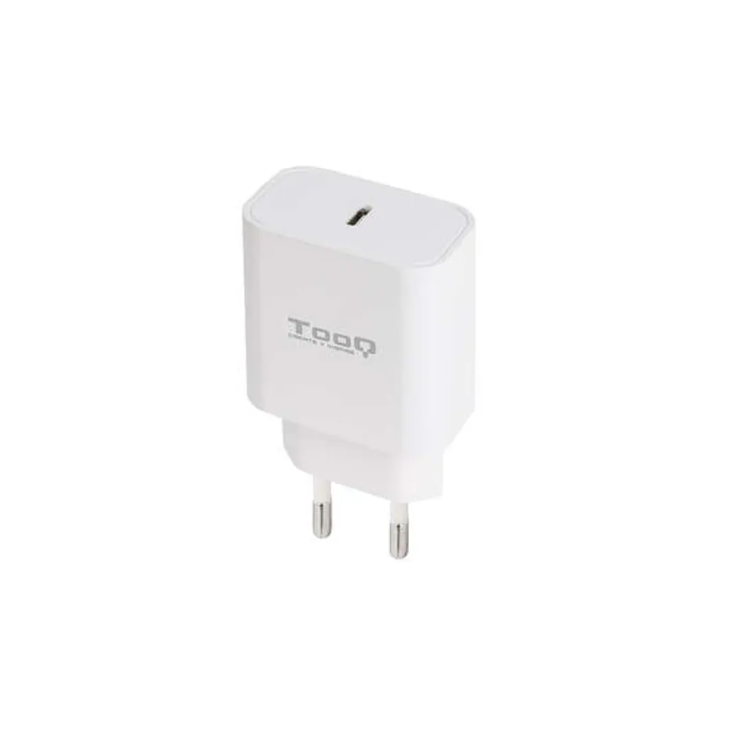 Tooq Cargador de Pared 1x USB-C/PD 20W - Color Blanco 1