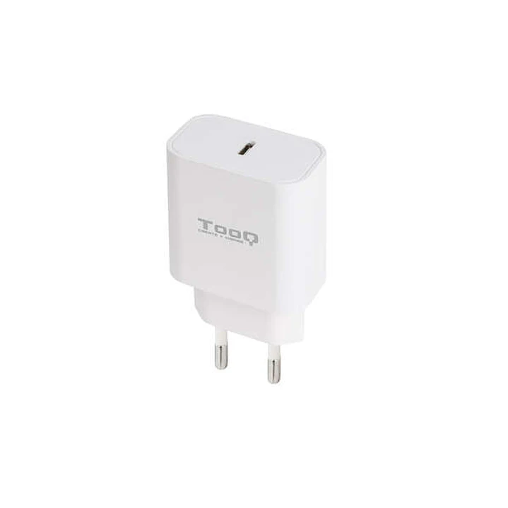 Tooq Cargador de Pared 1x USB-C/PD 20W - Color Blanco 1