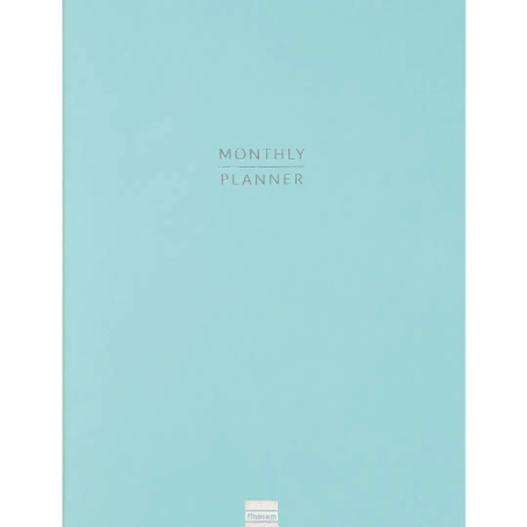 Finocam Haiku Planificador sin Fechar - Internacional - Mes Vista - Formato Y11 - 165x240mm - Papel de 95g/m2 - Hojas con Punteado - 16 Meses - Color  1