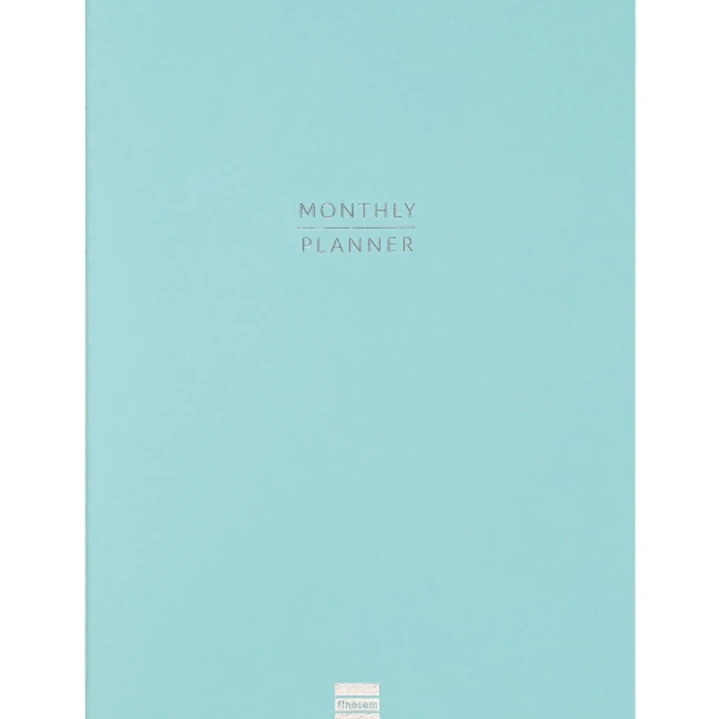 Finocam Haiku Planificador sin Fechar - Internacional - Mes Vista - Formato Y11 - 165x240mm - Papel de 95g/m2 - Hojas con Punteado - 16 Meses - Color  1