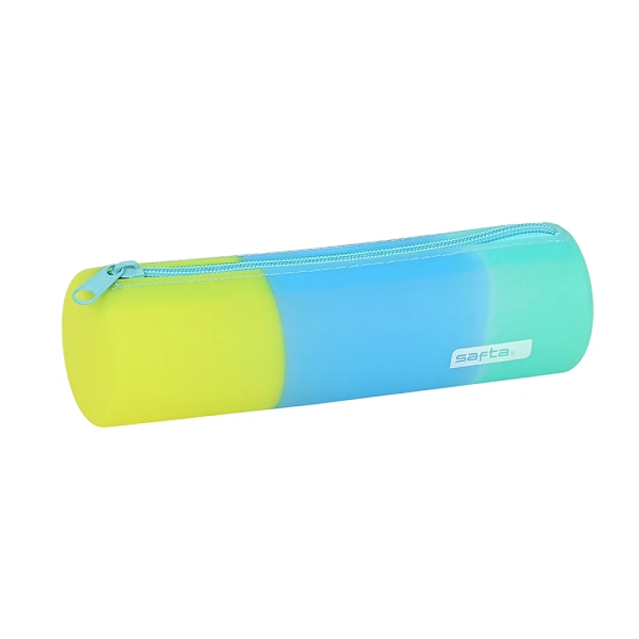 Safta Portatodo - Cremallera - Silicona - 0.1L - 200x50mm - Multicolor 1