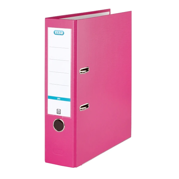 Elba Rado Top Archivador Ancho de Palanca - Formato A4 - Cantoneras Metalicas - Tarjetero con Etiqueta en el Lomo - Cubierta de Polipropileno - Ollao  1