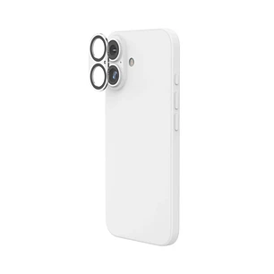 Hama Cam Protect Protector de Camara para iPhone 16 / 16 Plus - Vidrio Templado - Color Transparente