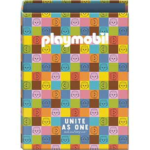 Dohe Playmobil Unite as One Carpeta de 4 Anillas Mixtas de 40mm - Formato Folio - Cubierta en Carton Forrado Plastificado