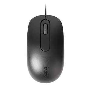 Rapoo N200 Raton USB - 3 Botones - 1600 DPI - Plug & Play - Color Negro