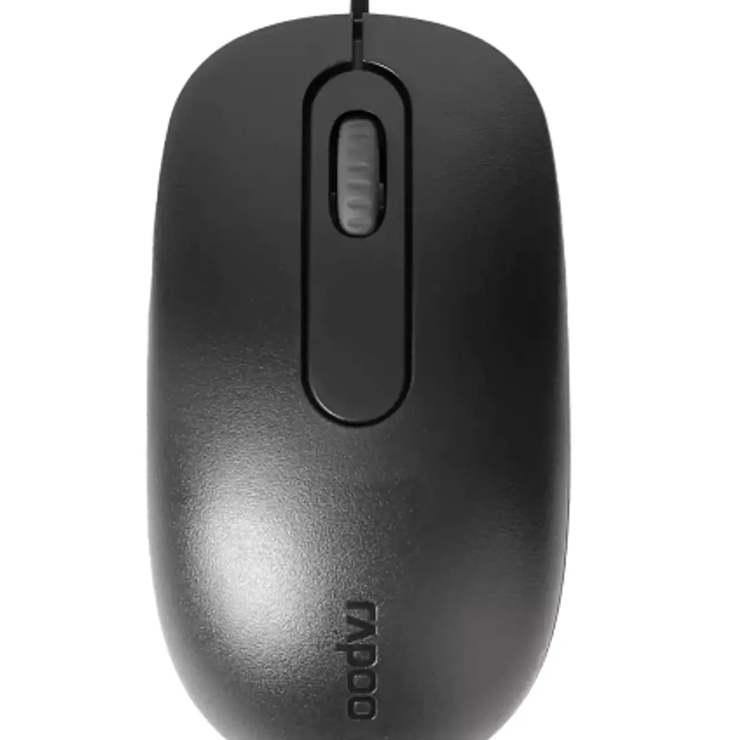 Rapoo N200 Raton USB - 3 Botones - 1600 DPI - Plug & Play - Color Negro 1