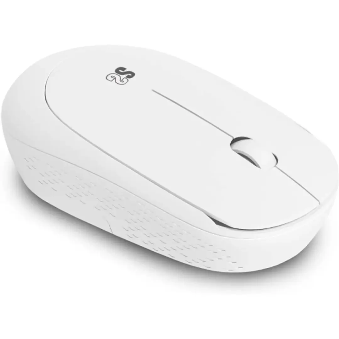 Subblim Ratón inalámbrico Business Plus Silencioso - 1200 DPI - Silencioso, Preciso, Ambidiestro, Ahorro de energía - Color Blanco 1
