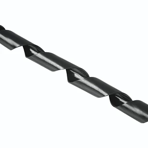 Hama Organizador de Cable en Espiral 30mm - Flexible - Longitud 2.5m - Polietileno - Color Negro
