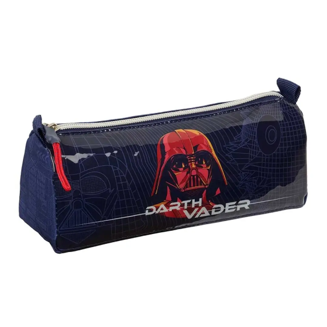 Safta Star Wars Portatodo - 1 Compartimento con Cremallera - 21x8x7cm - Color Azul Marino 1