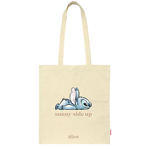 Safta Stitch Tote Bag Bolsa de Tela - Asas de Mano - Color Beige