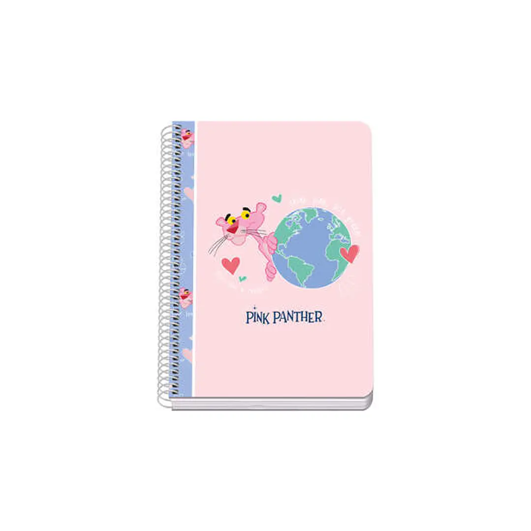 Dohe Cuaderno A5 con Cubierta en Cartulina Contracolada - 80 Hojas de Papel Offset de 90g - Cuadricula de 4mm con Margen - Encuadernado en Espiral Bla 1