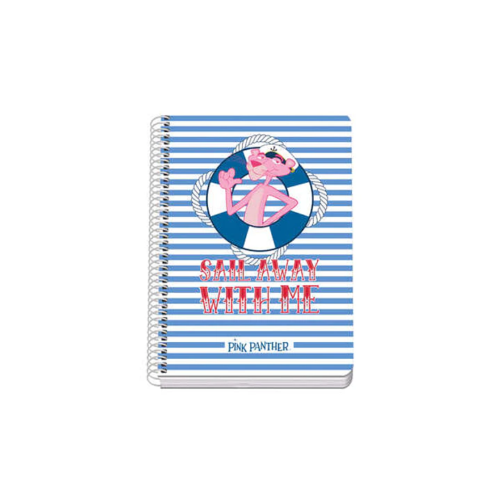 Dohe Cuaderno A5 - Cubierta en Cartulina Contracolada - Impresion a Todo Color - Guardas Impresas - Encuadernado en Espiral Metalico Blanco - 80 Hojas 1