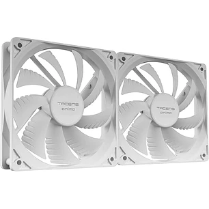 Tacens Anima AF12X2 Pack de 2 Ventiladores de 120mm - Rodamientos Fluxus - Color Blanco