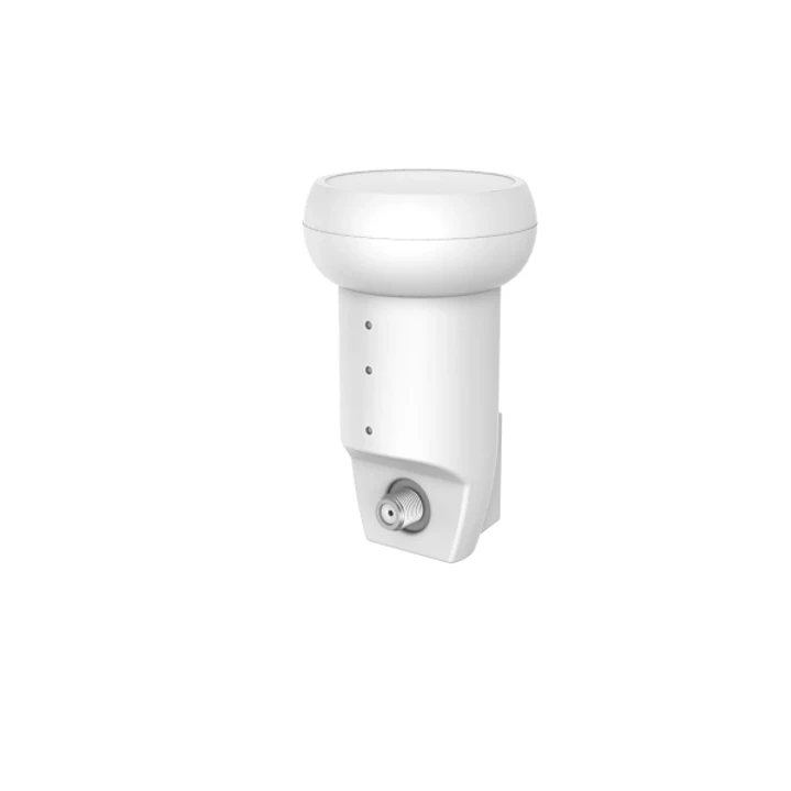 Hama Essential Receptor Lnb Satelital con 1 Salida - Salida Conector F - Factor de Ruido 0.3dB - Color Blanco 1
