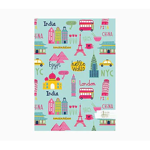 Pictura Cuaderno A5 - 15x21cm - 48 Paginas con Lineas - Papel con Certificacion FSC
