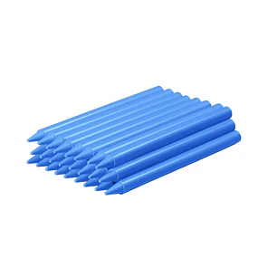 Jovi Plasticolor Estuche de 25 Ceras Plasticas - Resistentes - No Manchan - Agradable de Rayar - Acabado Brillante - Gran Duracion - Color Azul