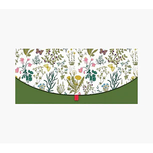 Pictura Tarjeta Money Cards - Formato Horizontal - Tematica de Flores - 21.3x9.6cm - Embolsada Individualmente - Incluye Sobre Blanco - Papel con Cert
