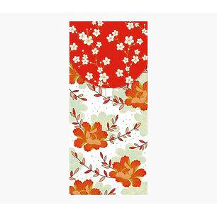 Pictura Tarjeta Money Cards - Tarjeta de Regalo Tipo Sobre Vertical - Tematica de Flores - 9.6x21.3cm - Embolsada Individualmente en Celofan - Incluid