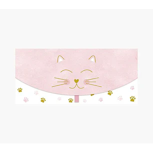 Pictura Tarjeta Money Cards - Tarjeta de Regalo Tipo Sobre Horizontal - Tematica Gatos - 21.3x9.6cm - Embolsada Individualmente en Celofan - Incluido 