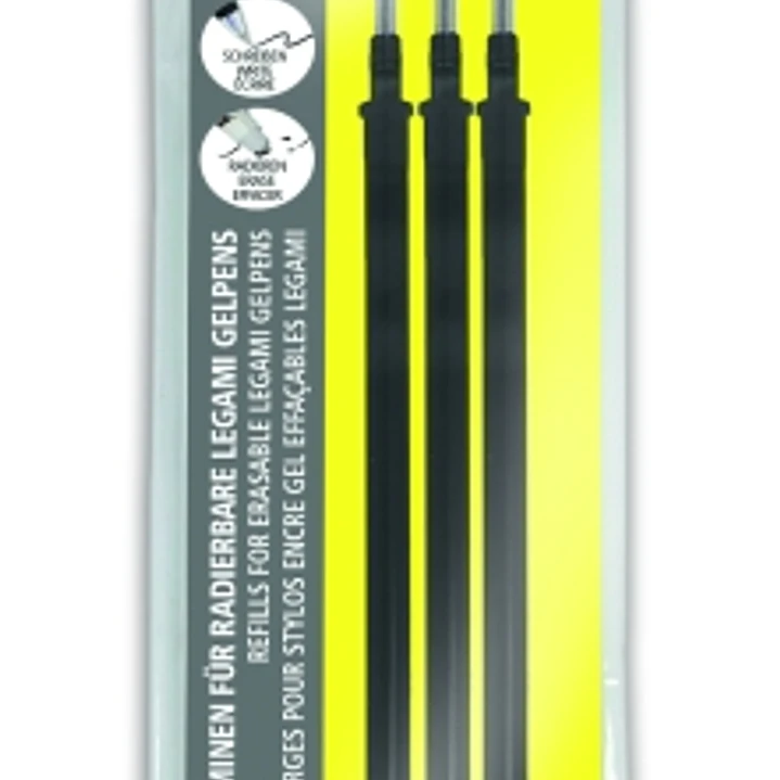 Online MagiXX L Pack de 3 Recambios de Tinta Gel Borrable - Trazo de 0.7mm - Color Negro 1