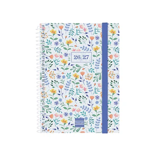 Finocam Secundaria Agenda Escolar 26/27 en Catalan - Semana Vista Horizontal - Formato 8º - 120x164mm - Tapas de Polipropileno - Papel de 80g/m2 - Esp
