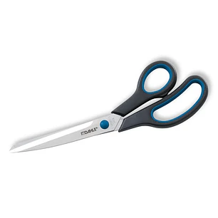 Dahle 54410 Office Comfort-Grip Tijeras de Acero Templado 25cm - Hojas Afiladas - Mangos Revestidos de Goma