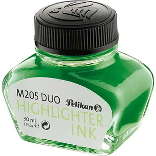 Pelikan Tinta 4001 No.78 - Frasco 30ml - Asegura el Perfecto Funcionamiento de la Estilografica - Color Verde Fluorescente