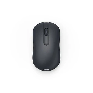 Hama WM-100 Raton Optico Inalambrico 1200dpi - 3 Botones - USB-A RF 2.4GHz - Silencioso - Uso Ambidiestro - Rango 10m - 5.8x3.5x10.3cm - Color Negro