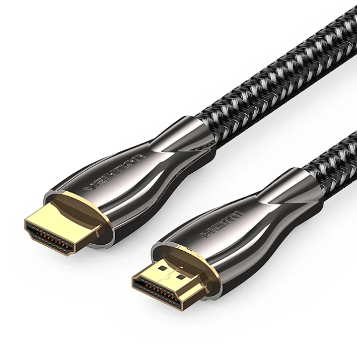 Vention Cable HDMI 2.0 - Resolucion 4K - ARC - Longitud 1m - Conectores Chapados en Oro - Revestimiento en PVC - Color Negro 1