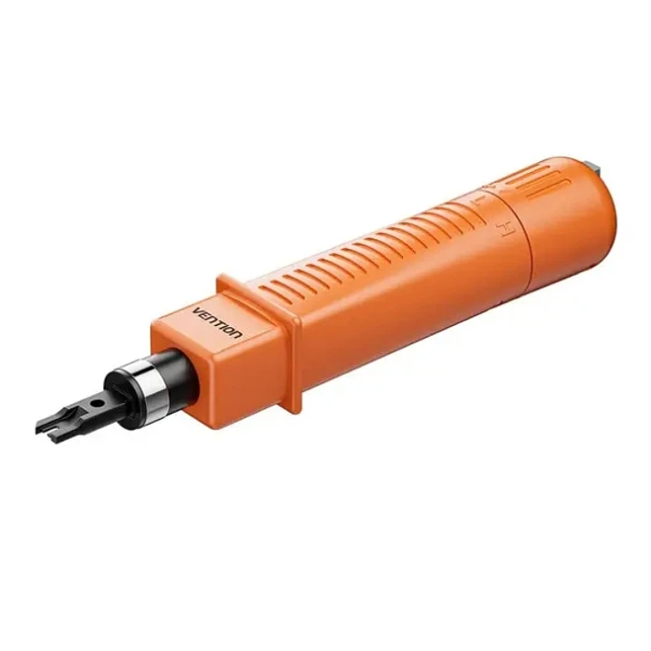 Vention Insertadora para RJ45/RJ11 - Multifuncional para Insertar, Fijar y Cortar Cables - Potencia de Impacto Ajustable - Mango Antideslizante - Colo 1