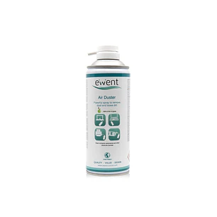 Ewent Spray de Aire Comprimido - Aroma a Manzana - Aplicador para Zonas Dificiles - Color Transparente