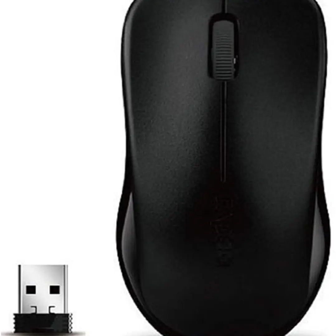 Rapoo 1620 Raton Inalambrico - 2.4GHz - 1000 DPI - Autonomia 9 Meses - Color Negro 1