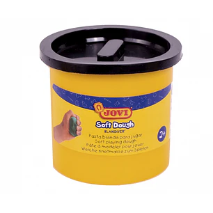 Jovi Soft Dough Blandiver Pack con 5 Botes de Pasta de Modelar 110gr - Blanda y Flexible - Facil de Amasar y Moldear - Ideal para Iniciacion al Modela