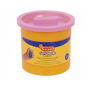 Jovi Soft Dough Blandiver Pack con 5 Botes de Pasta de Modelar 110gr - Blanda y Flexible - Facil de Amasar y Moldear - Ideal para Iniciacion al Modela