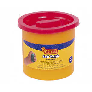 Jovi Soft Dough Blandiver Pack con 5 Botes de Pasta de Modelar 110gr - Blanda y Flexible - Facil de Amasar y Moldear - Ideal para Iniciacion al Modela